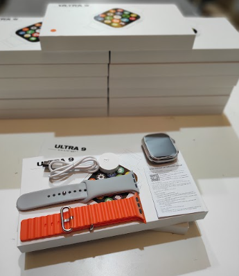 Smartwatch Ultra Pro Naranja con 2 correas